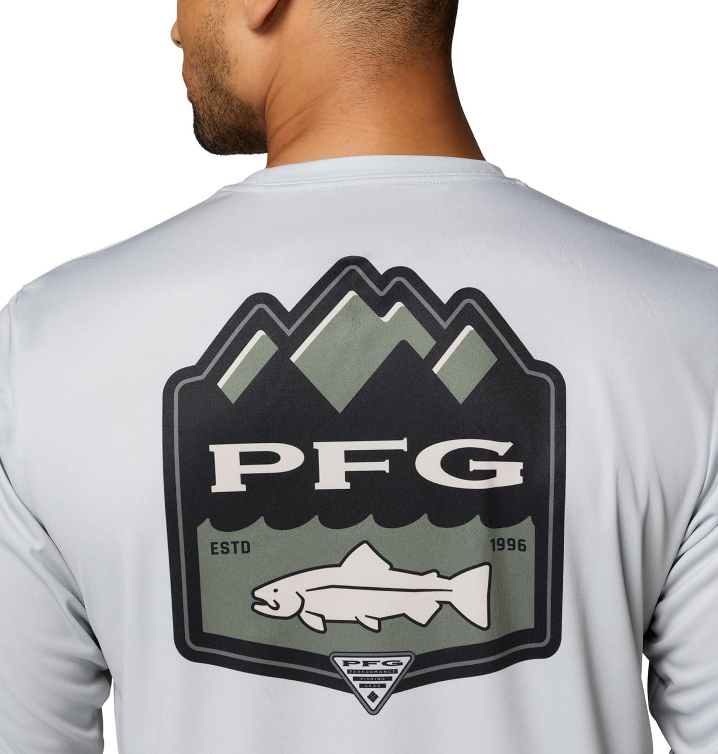 imageColumbia Mens Terminal Tackle PFG Shield Long SleeveCool Grey