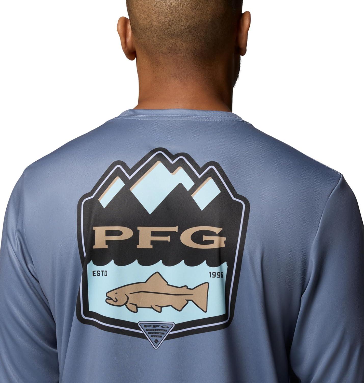 imageColumbia Mens Terminal Tackle PFG Shield Long SleeveNew Moon