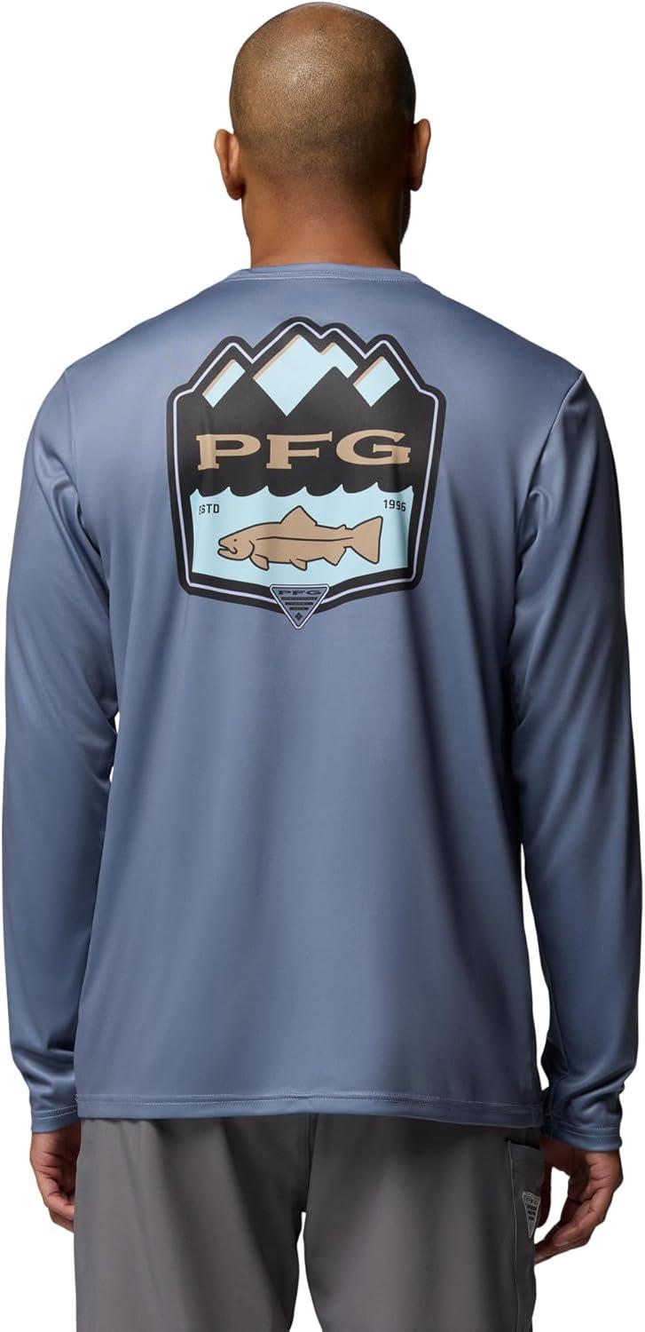 imageColumbia Mens Terminal Tackle PFG Shield Long SleeveNew Moon
