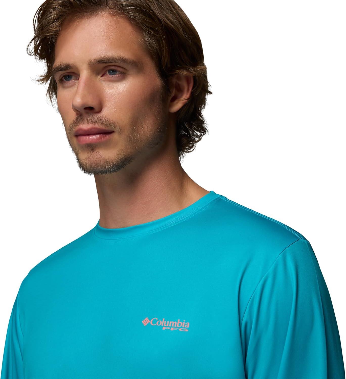 imageColumbia Mens Terminal Tackle PFG Shield Long SleeveOcean Teal
