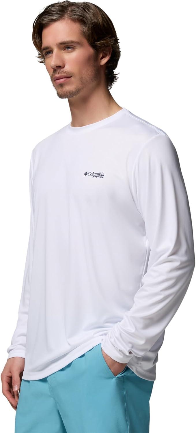 imageColumbia Mens Terminal Tackle PFG Shield Long SleeveWhite