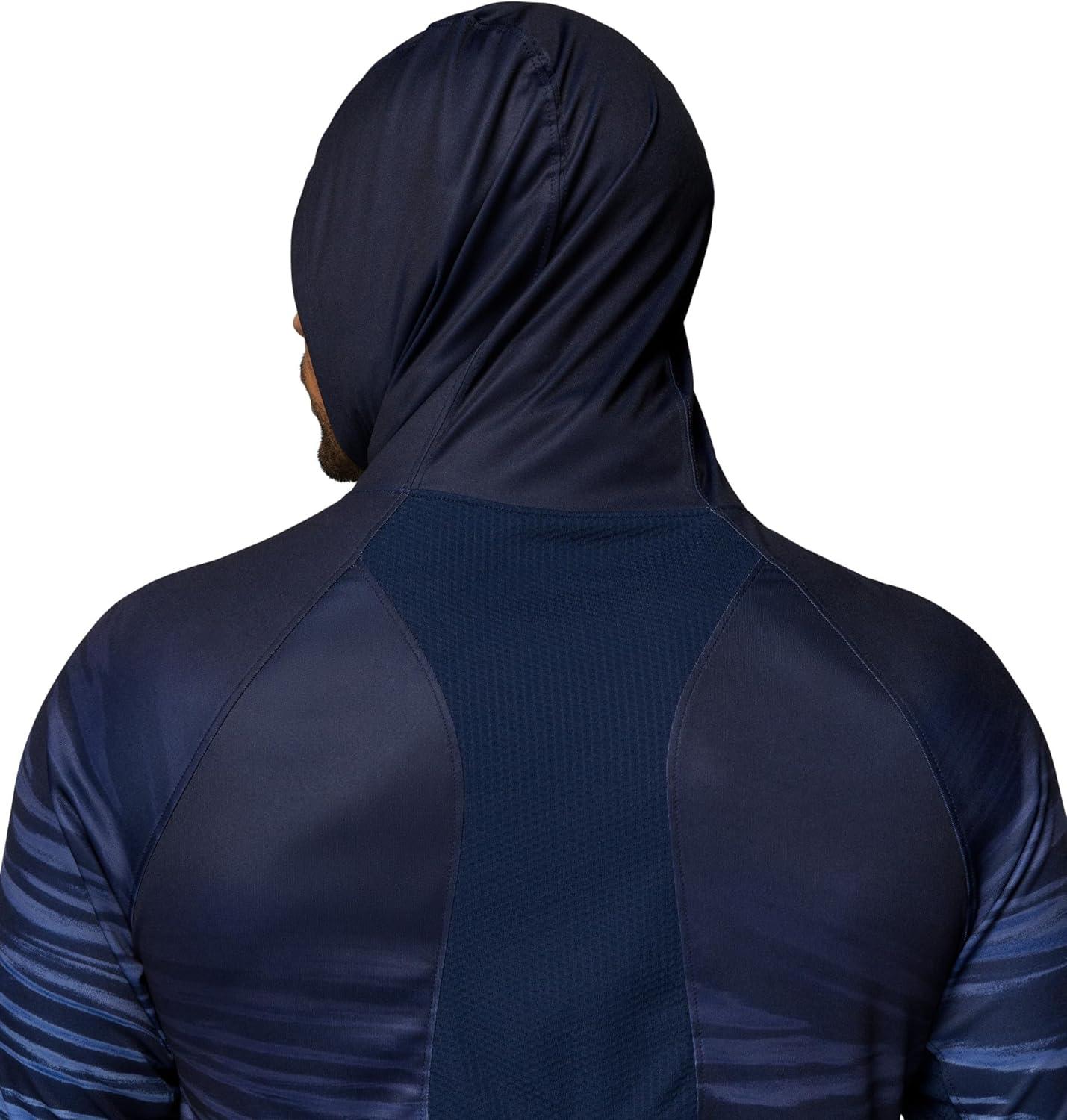 imageColumbia mens Pfg Super Terminal Tackle Vent HoodieCollegiate Navy Currents Fade
