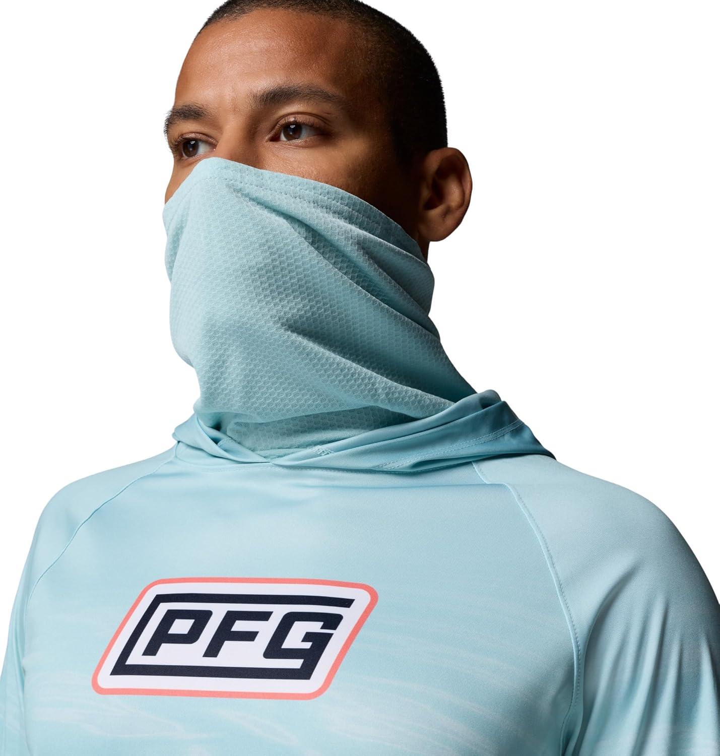 imageColumbia mens Pfg Super Terminal Tackle Vent HoodieMarine Light Currents Fade