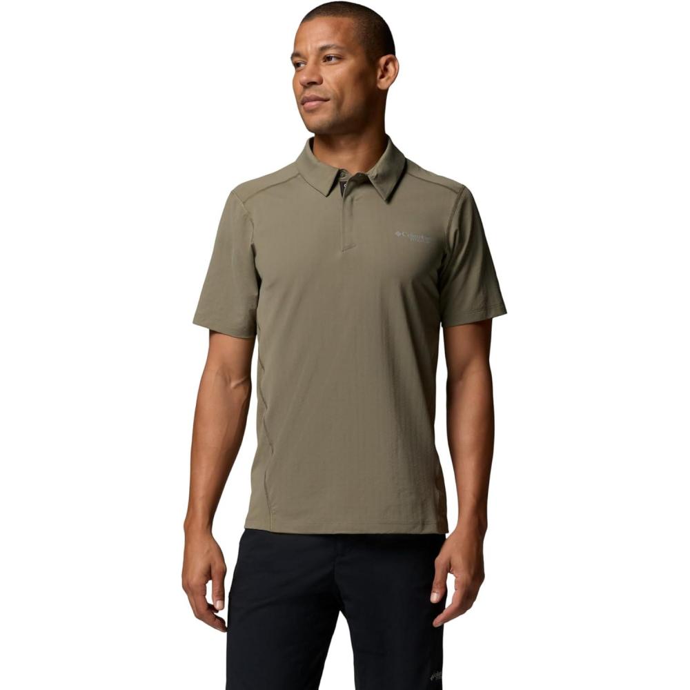 imageColumbia Mens Diamond Peak Pro PoloStone Green