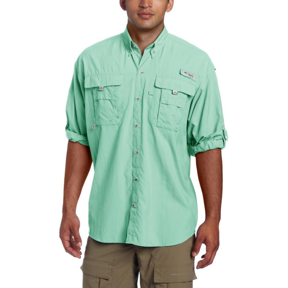 imageColumbia Mens PFG Bahama II Long Sleeve Fishing ShirtFeldspar