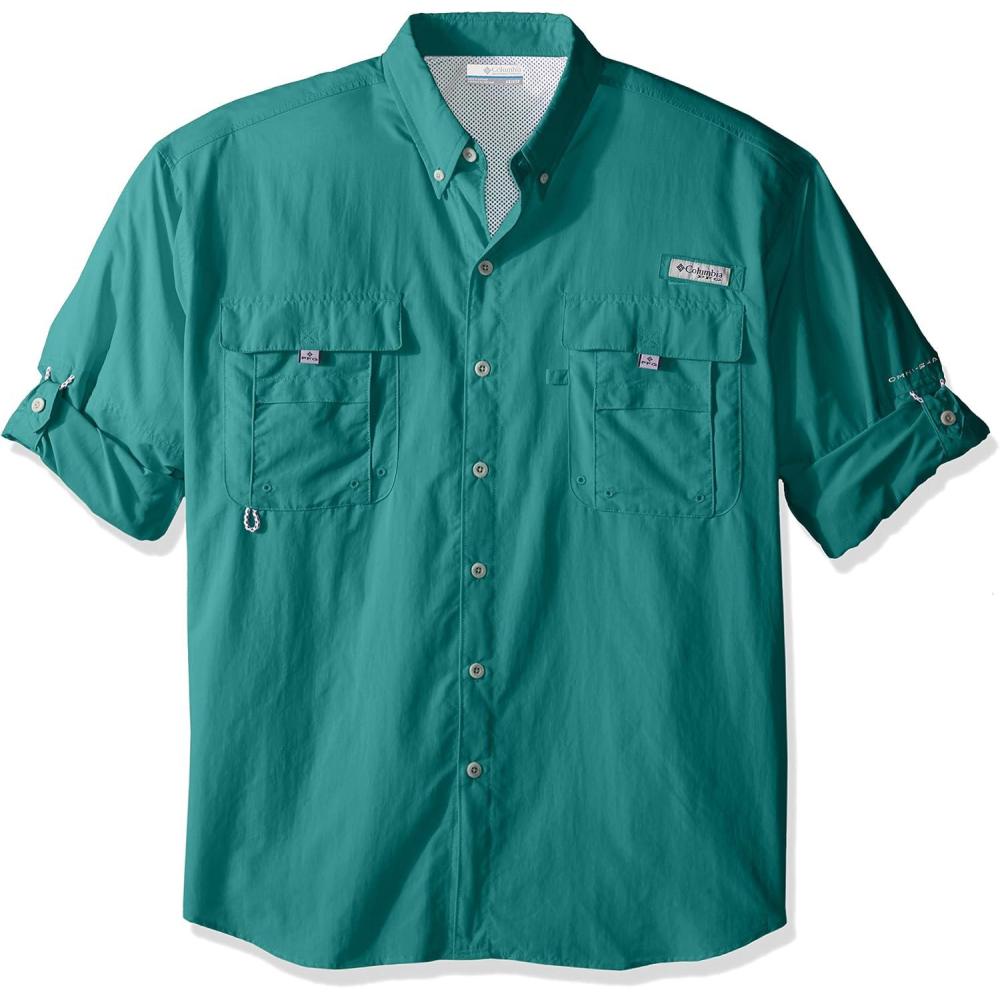 imageColumbia Mens PFG Bahama II Long Sleeve Fishing ShirtTeal