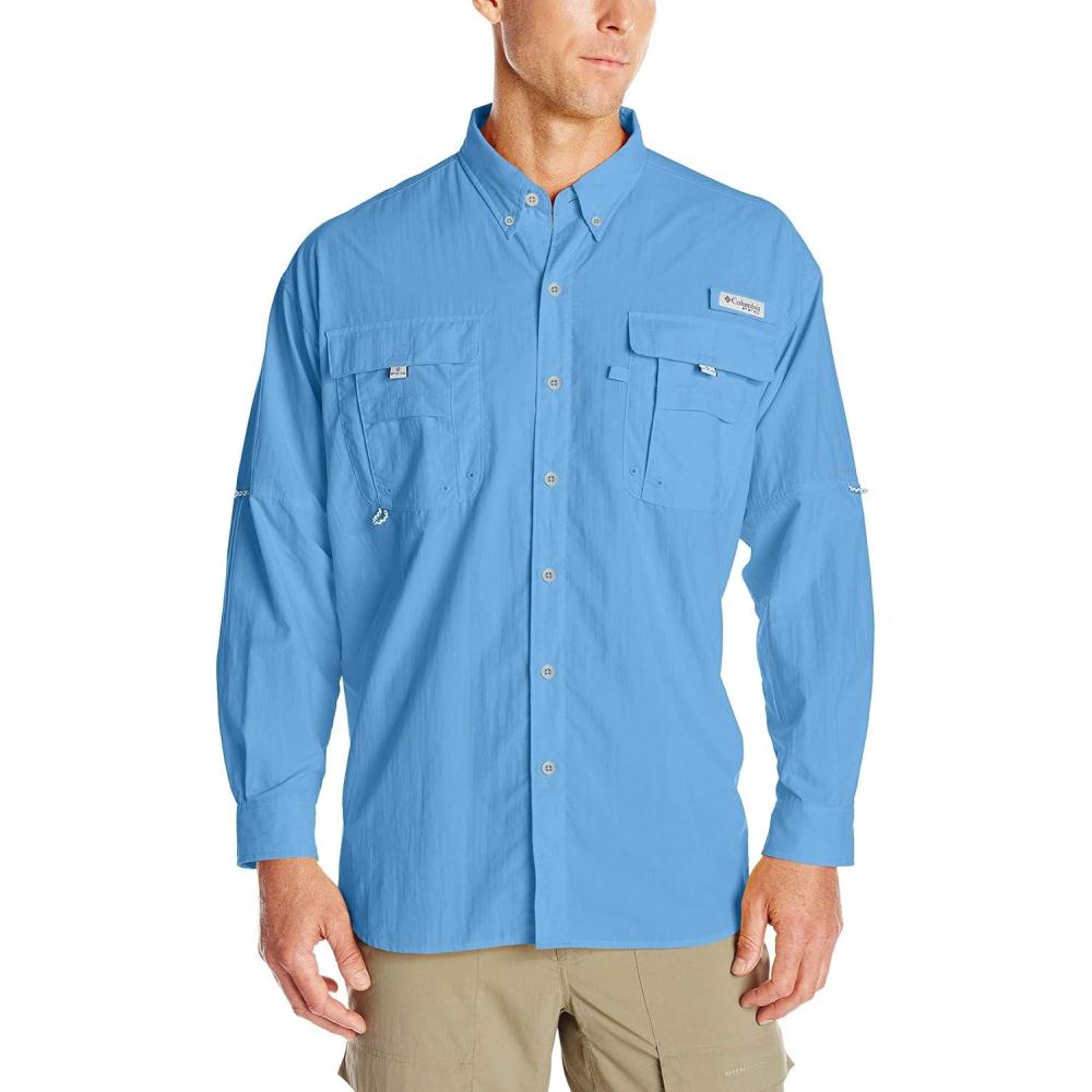 imageColumbia Mens PFG Bahama II Long Sleeve Fishing ShirtYacht