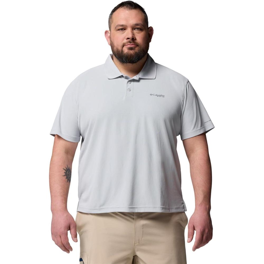 imageColumbia Mens PFG Freezer PoloCool Grey
