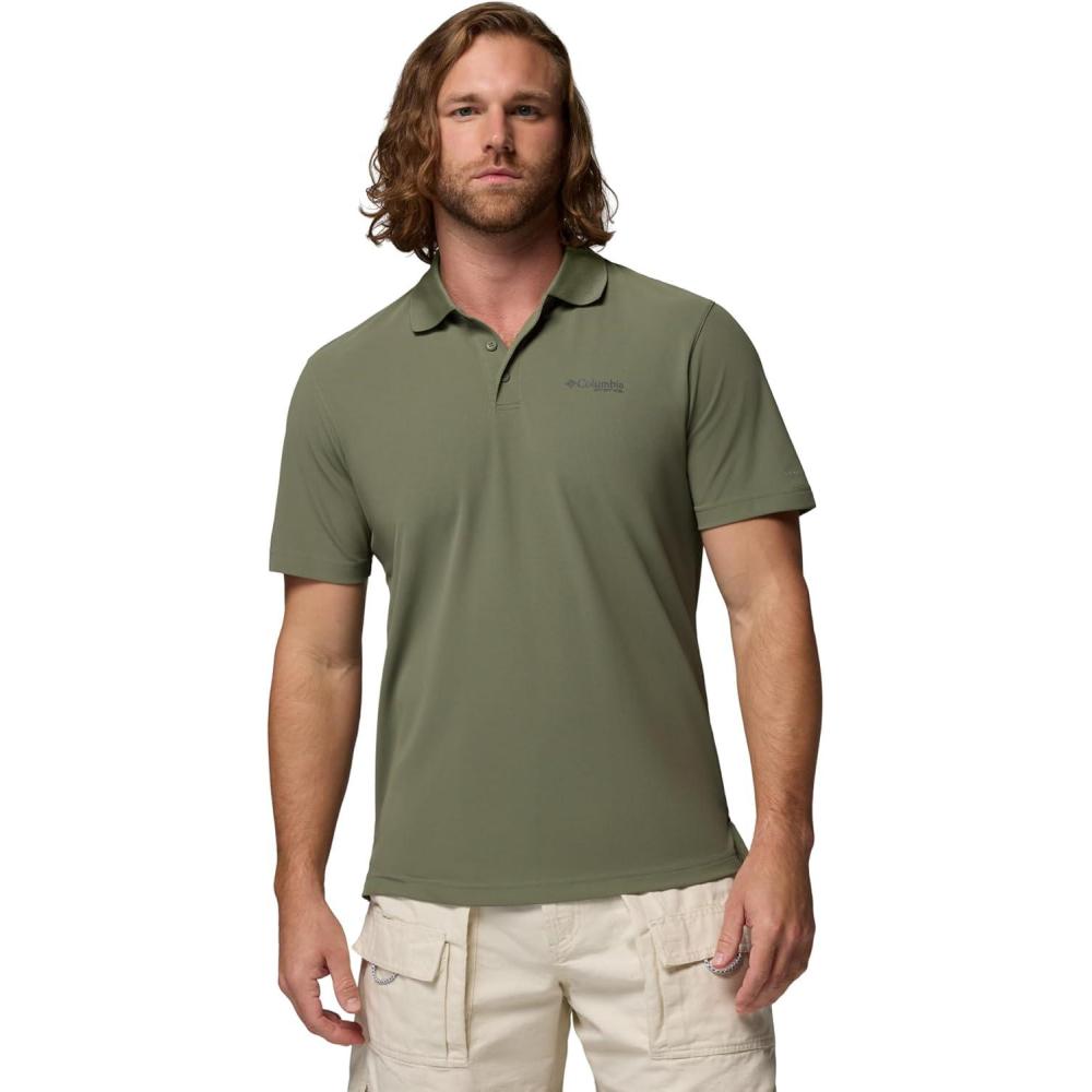 imageColumbia Mens PFG Freezer PoloCypress