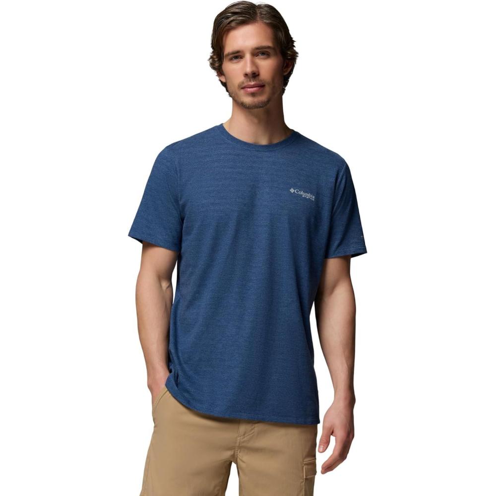 imageColumbia Mens PFG Freezer Short Sleeve TeeCarbon