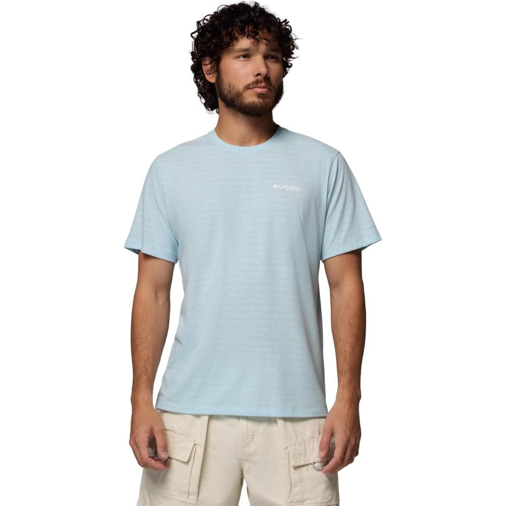 imageColumbia Mens PFG Freezer Short Sleeve TeeMarine Light