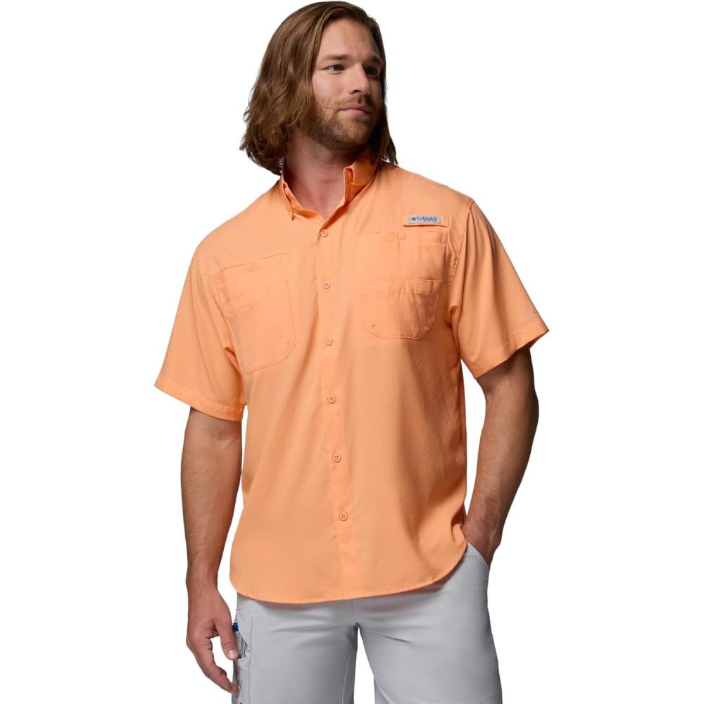 imageColumbia Mens PFG Tamiami II Short Sleeve ShirtBright Nectar