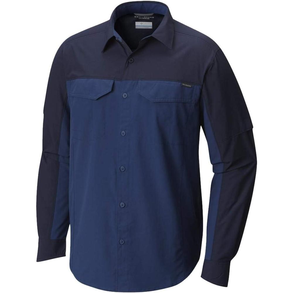 imageColumbia Mens PFG Tamiami II Short Sleeve ShirtCarbonCollegiate Navy