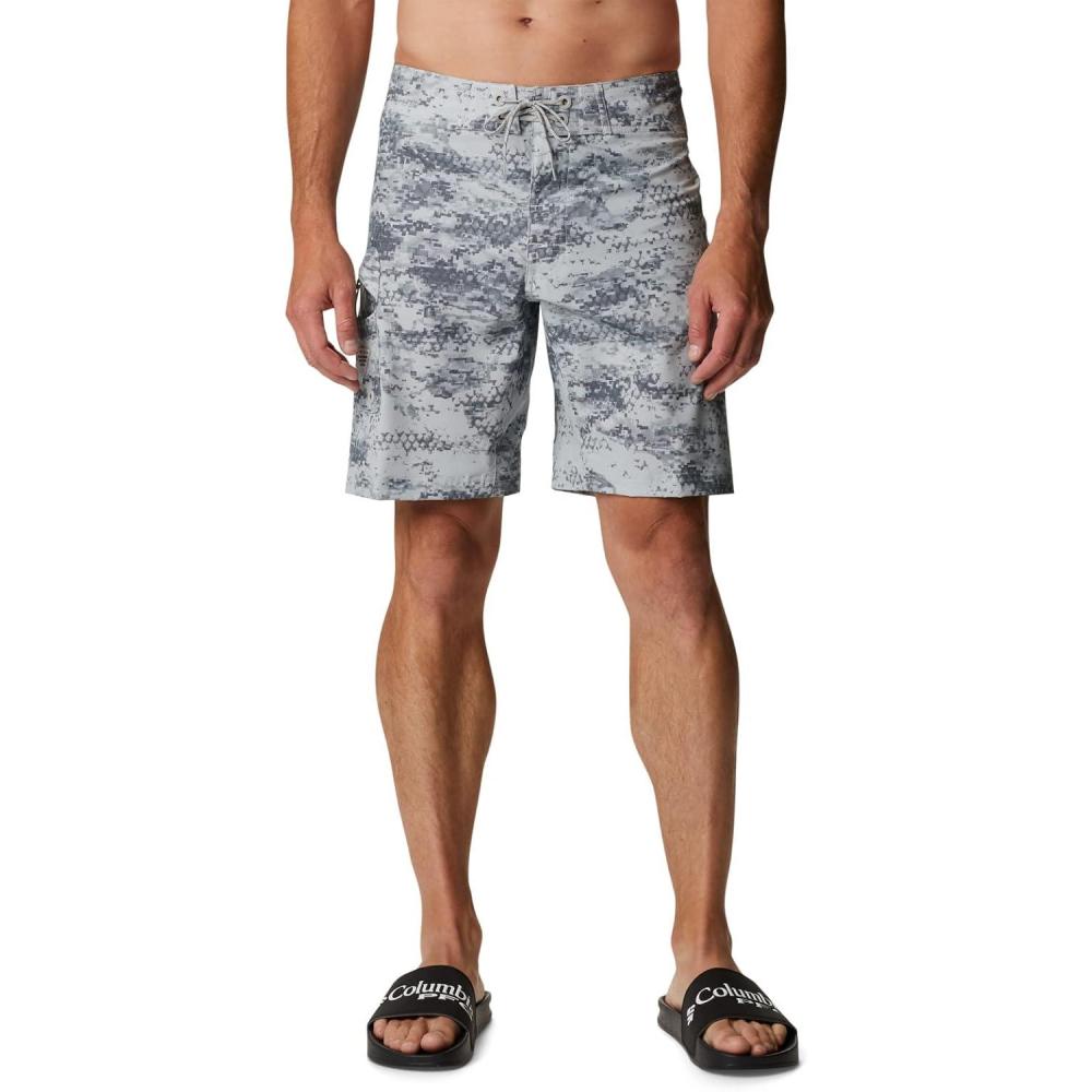 imageColumbia Mens PFG Tamiami II Short Sleeve ShirtCool Grey Pfg Camo