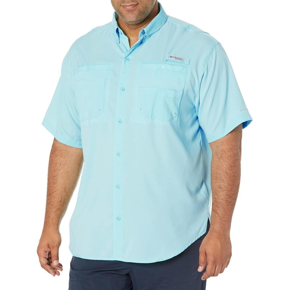 imageColumbia Mens PFG Tamiami II Short Sleeve ShirtGulf Stream