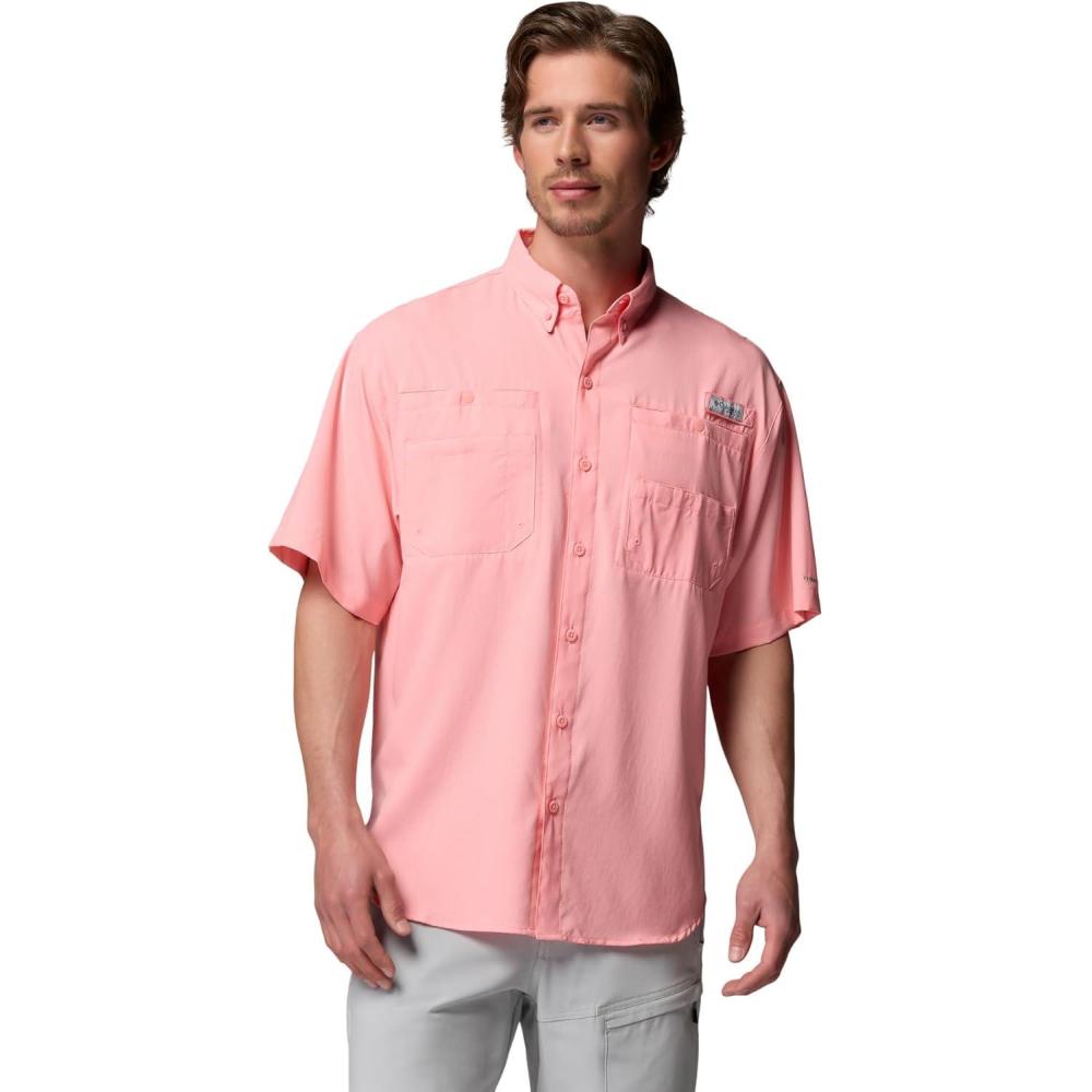 imageColumbia Mens PFG Tamiami II Short Sleeve ShirtSorbet