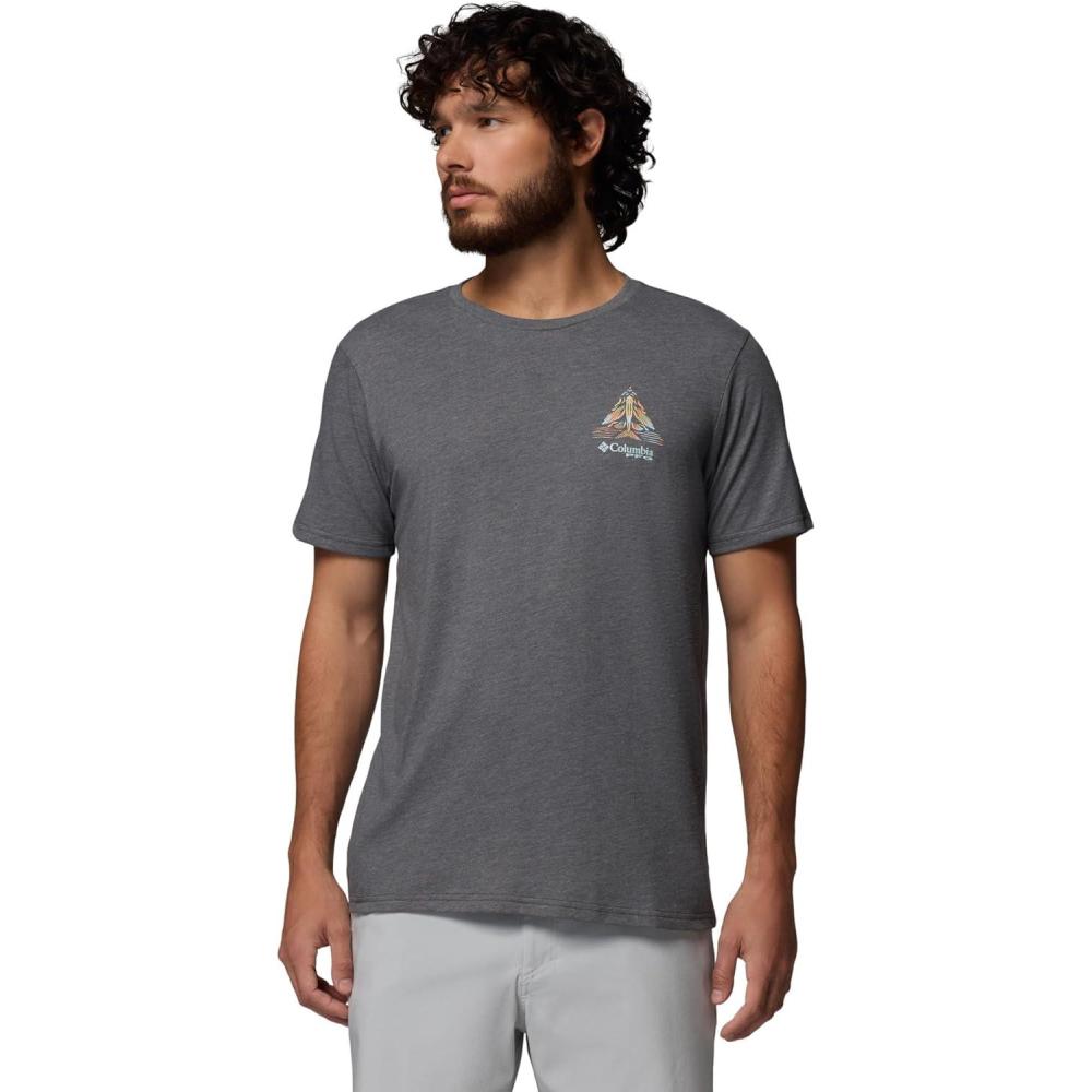 imageColumbia Mens PFG Uncharted Graphic Short SleeveShark