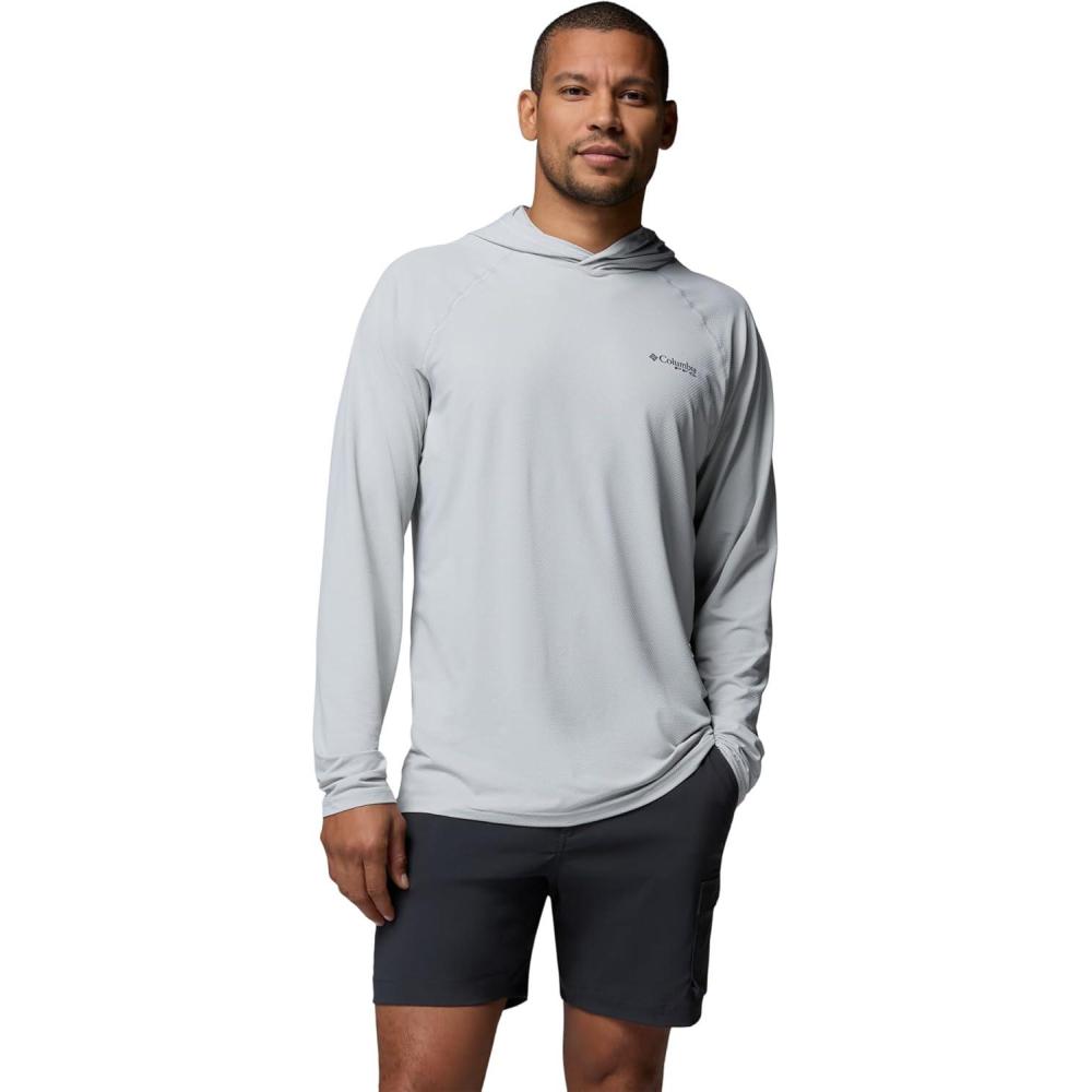 imageColumbia Mens Pfg Solar Stream II HoodieCool Grey