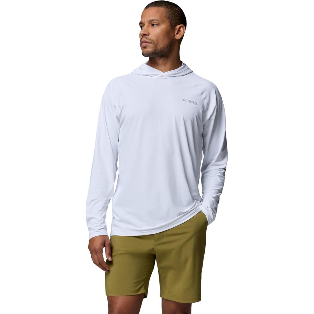 imageColumbia Mens Pfg Solar Stream II HoodieWhite