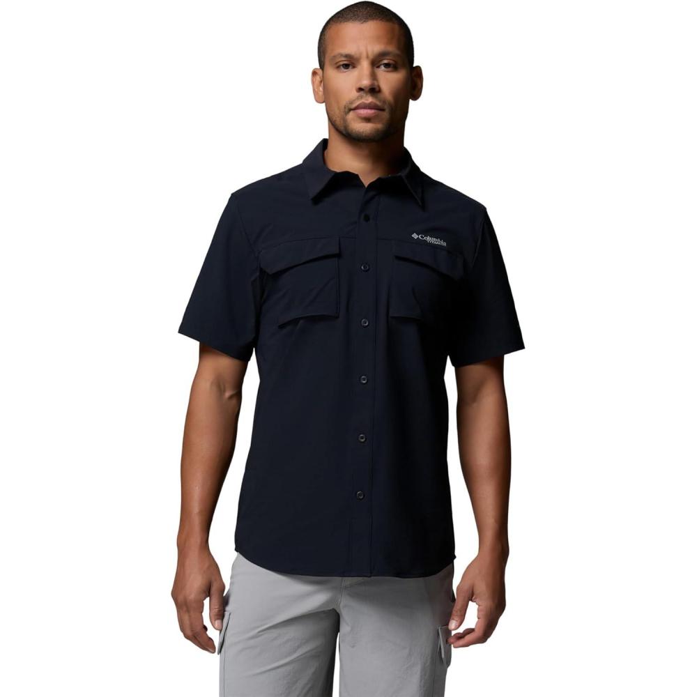 imageColumbia Mens Silver Ridge Elite Short Sleeve WovenBlack