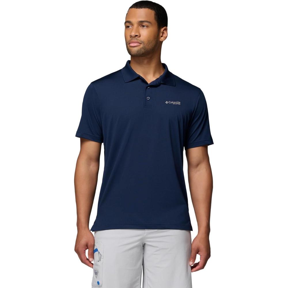 imageColumbia Mens Skiff Cast PoloCollegiate Navy