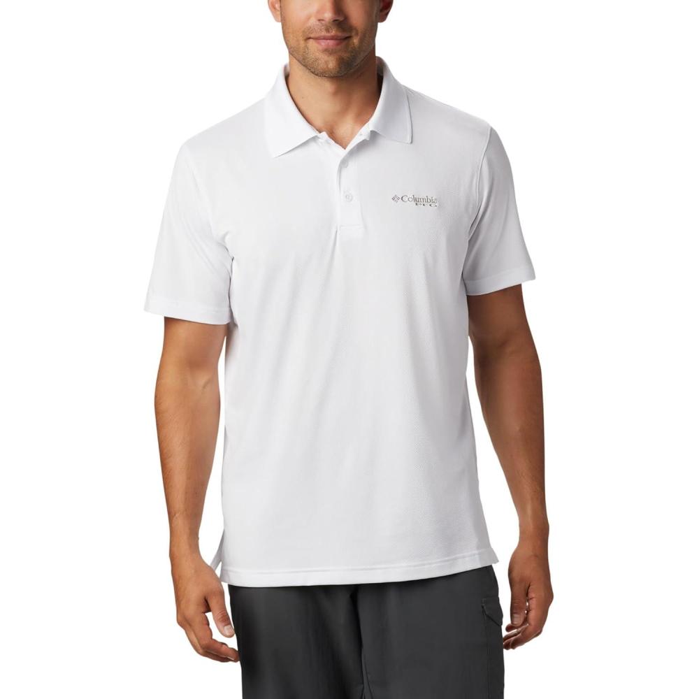 imageColumbia Mens Skiff Cast PoloWhite