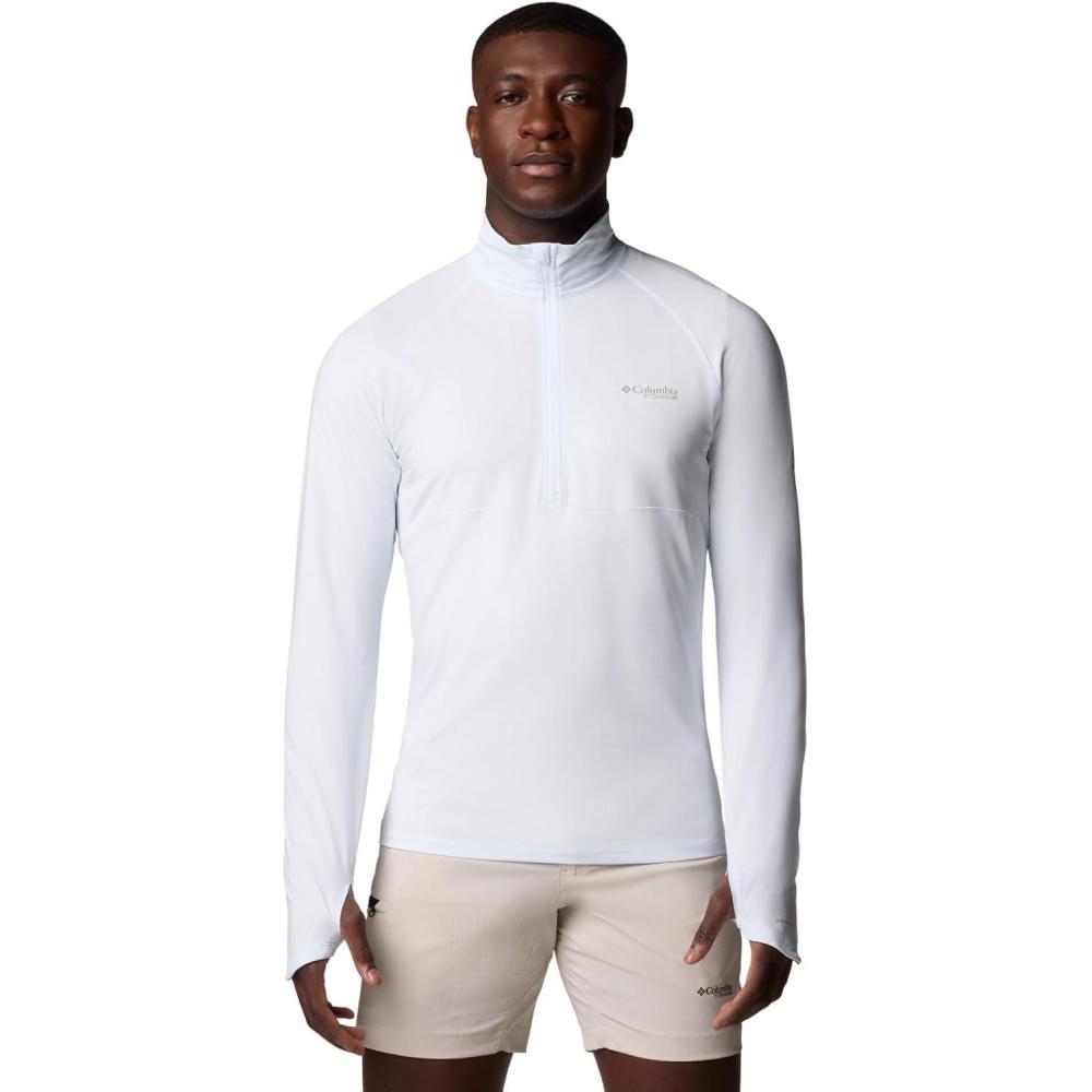imageColumbia Mens Summit Valley Long Sleeve Half ZipWhite