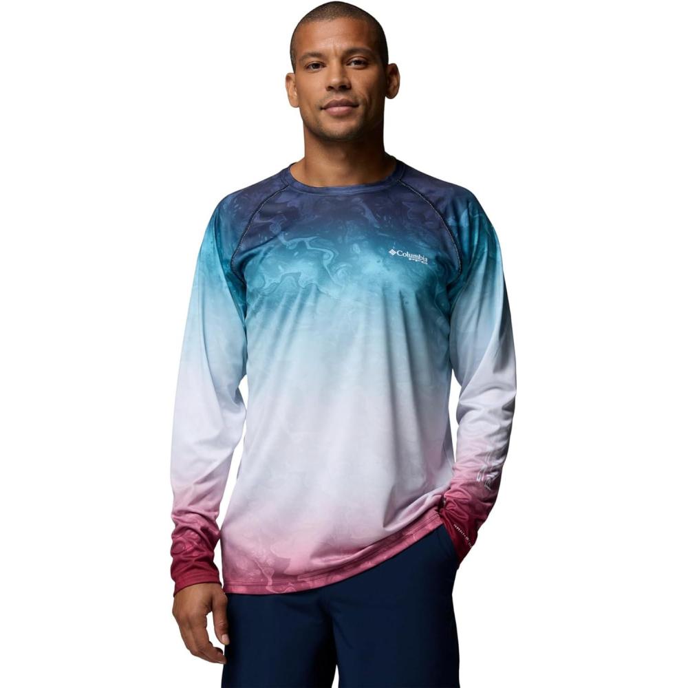 imageColumbia Mens Super Terminal Tackle PFG Frigate Frenz Nocturnal Americana Aerial Fade Large