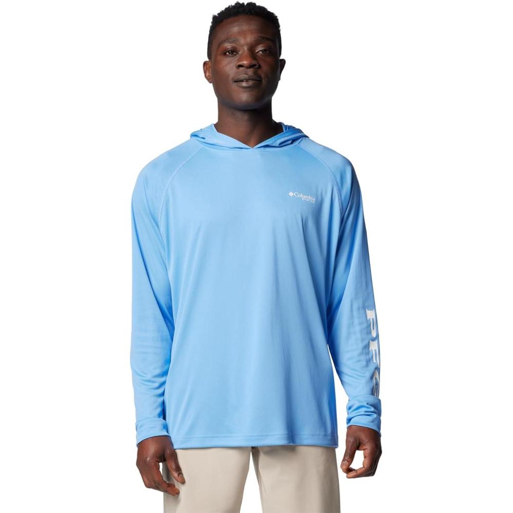 imageColumbia Mens Terminal Tackle HoodieWhite CapWhite Logo