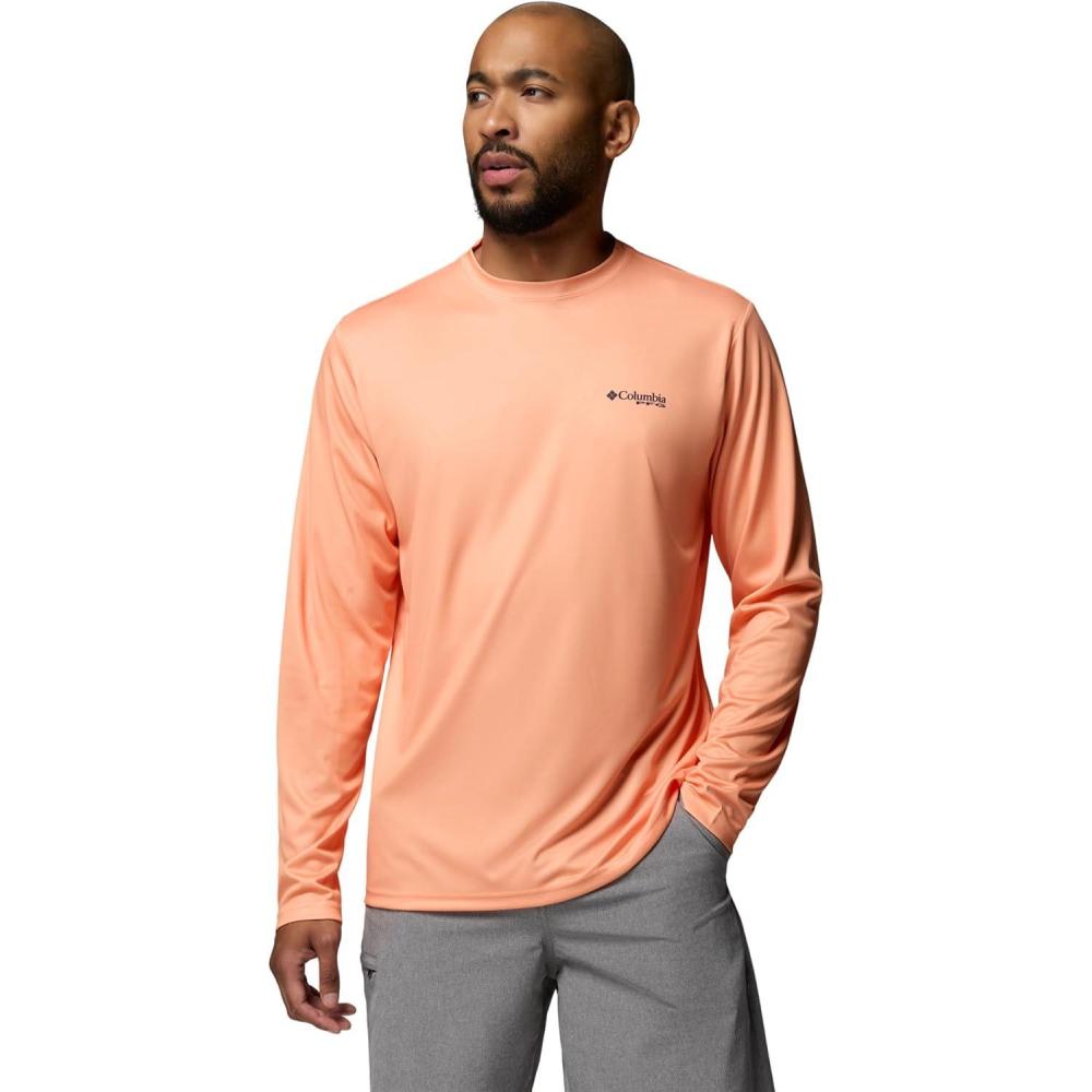 imageColumbia Mens Terminal Tackle PFG Fish Flag Long SleeveBright Nectar