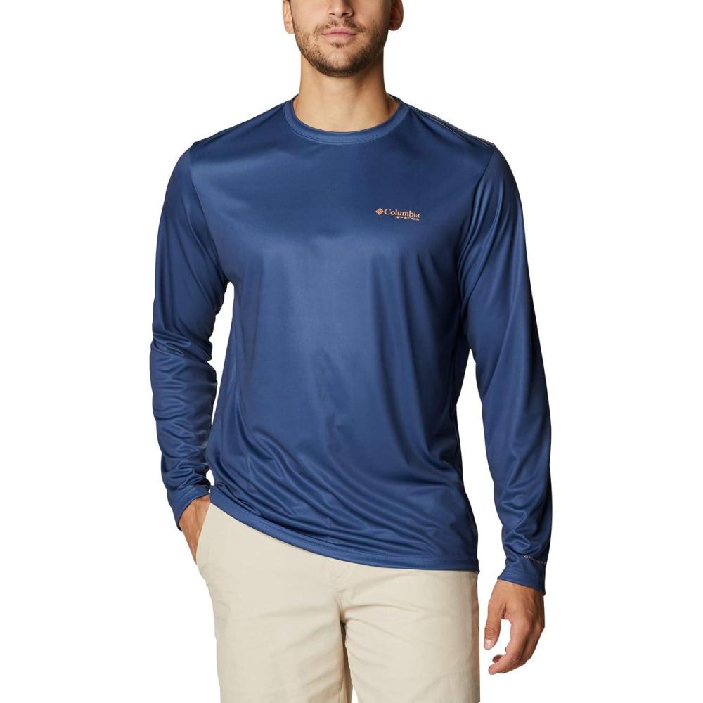 imageColumbia Mens Terminal Tackle PFG Fish Flag Long SleeveCarbonSolarize