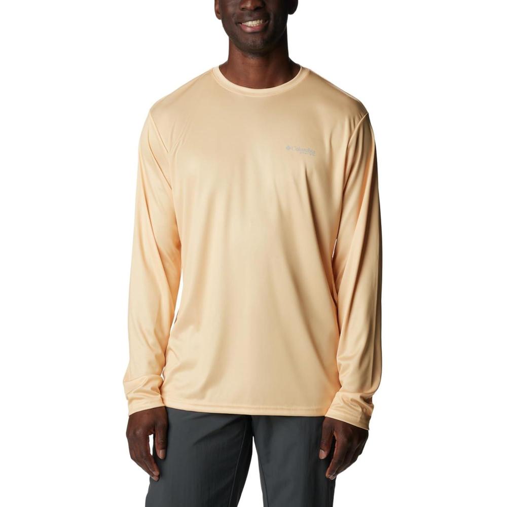 imageColumbia Mens Terminal Tackle PFG Fish Flag Long SleeveCocoa ButterSorbet Mid Atlantic Fish
