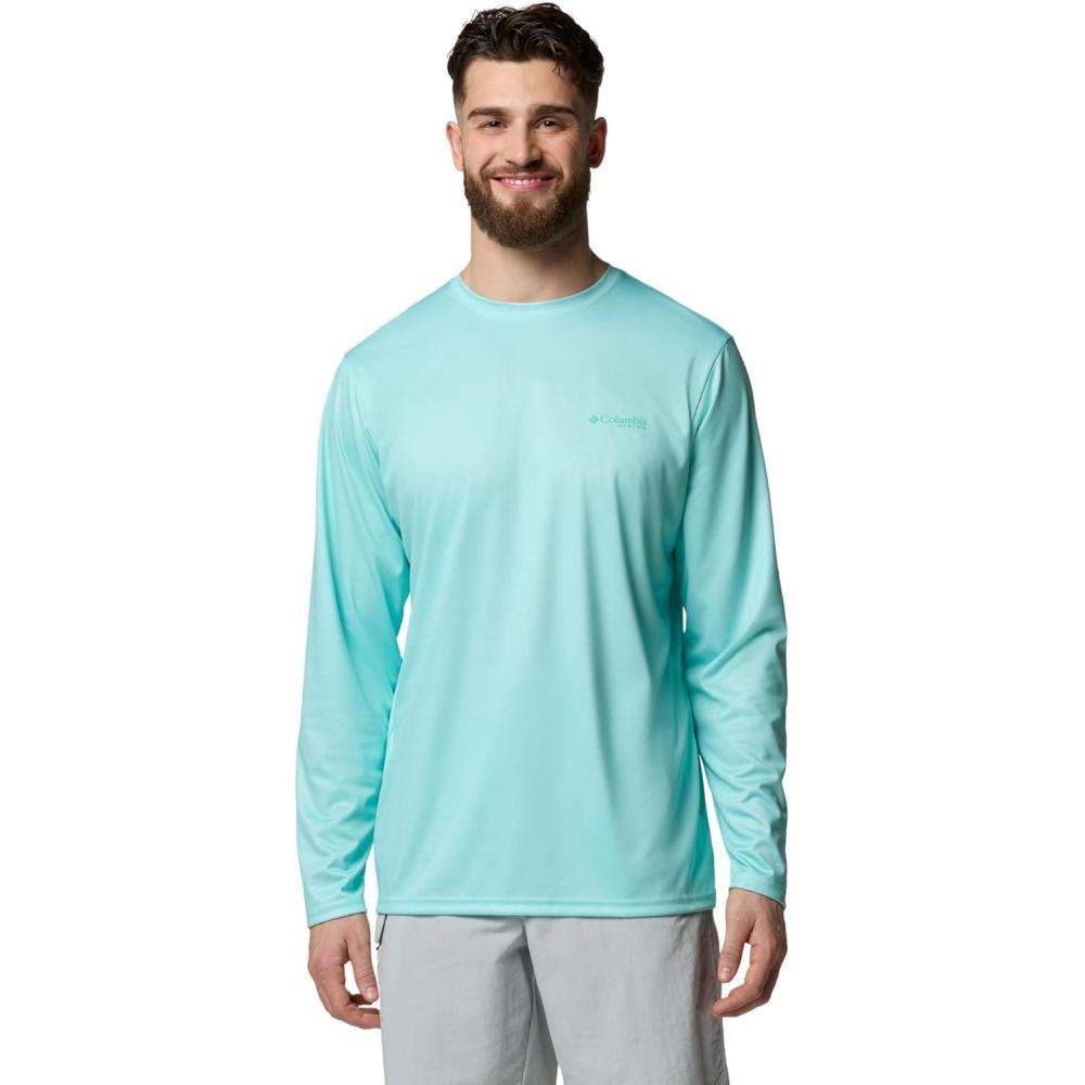 imageColumbia Mens Terminal Tackle PFG Fish Flag Long SleeveGulf StreamSorbet