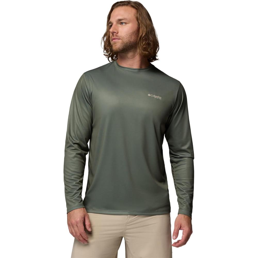 imageColumbia Mens Terminal Tackle PFG Fish Shine II Long SleeveCypress