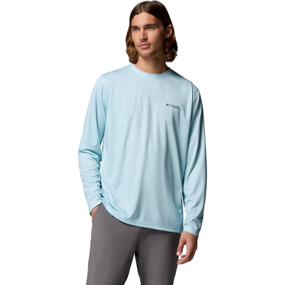imageColumbia Mens Terminal Tackle PFG Fish Shine II Long SleeveMarine Light