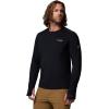 Columbia Men’s Diamond Peak Pro Long Sleeve Crew(Black)