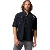 Columbia Men’s PFG Bahama II Long Sleeve Fishing Shirt(Black)