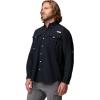 Columbia Men’s PFG Bahama II Long Sleeve Fishing Shirt(Black)
