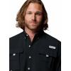 Columbia Men’s PFG Bahama II Long Sleeve Fishing Shirt(Black)