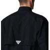 Columbia Men’s PFG Bahama II Long Sleeve Fishing Shirt(Black/Realtree Edge)