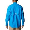 Columbia Men’s PFG Bahama II Long Sleeve Fishing Shirt(Compass Blue)