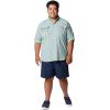 Columbia Men’s PFG Bahama II Long Sleeve Fishing Shirt(Crushed Blue)