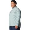 Columbia Men’s PFG Bahama II Long Sleeve Fishing Shirt(Crushed Blue)