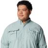 Columbia Men’s PFG Bahama II Long Sleeve Fishing Shirt(Crushed Blue)