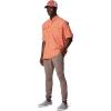 Columbia Men’s PFG Bahama II Long Sleeve Fishing Shirt(Faded Peach)