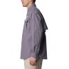 Columbia Men’s PFG Bahama II Long Sleeve Fishing Shirt(Granite Purple)