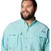 Columbia Men’s PFG Bahama II Long Sleeve Fishing Shirt(Gulf Stream)