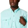 Columbia Men’s PFG Bahama II Long Sleeve Fishing Shirt(Gulf Stream/Realtree Edge)