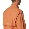 Columbia Men’s PFG Bahama II Long Sleeve Fishing Shirt(Island Orange)