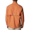 Columbia Men’s PFG Bahama II Long Sleeve Fishing Shirt(Island Orange)